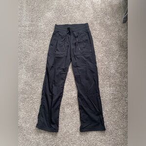 Black lululemon Cargo Drawstring Pants
